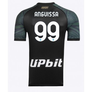 SSC Napoli Frank Anguissa #99 Rezervni Dres 2023-24 Kratak Rukavima